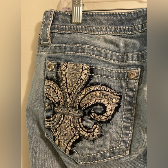 Miss Me Signature Skinny Jean Distressed Size 29 - Picture 5 of 16